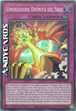 UNIFICAZIONE DIVINITÀ DEL SOLE