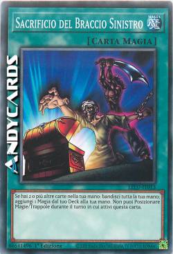 SACRIFICIO DEL BRACCIO SINISTRO
