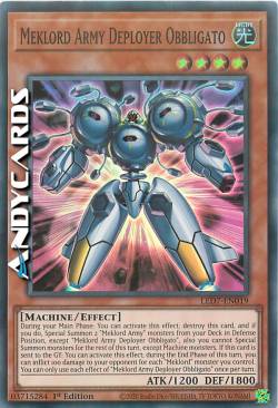 MEKLORD ARMY DEPLOYER OBBLIGATO