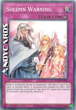 AVVERTIMENTO SOLENNE