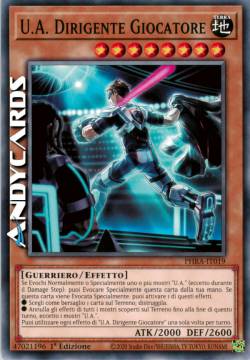 U.A. DIRIGENTE GIOCATORE