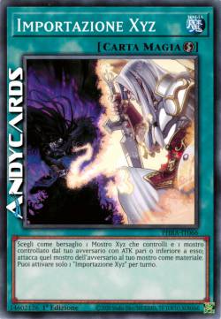 IMPORTAZIONE XYZ