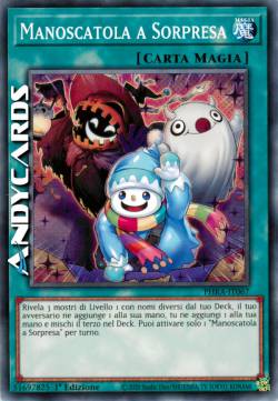 MANOSCATOLA A SORPRESA