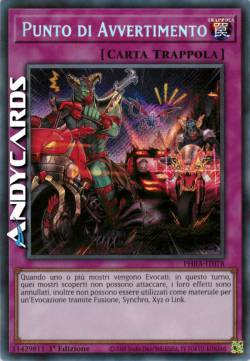 PUNTO DI AVVERTIMENTO