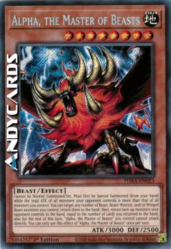 ALPHA, IL SIGNORE DELLE BESTIE