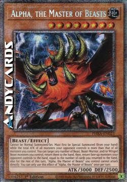 ALPHA, IL SIGNORE DELLE BESTIE