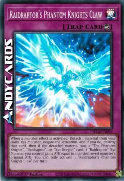 ARTIGLIO CAVALIERI FANTASMA DEI RAIDRAPTOR