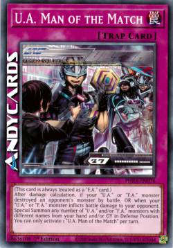 U.A. MAN OF THE MATCH