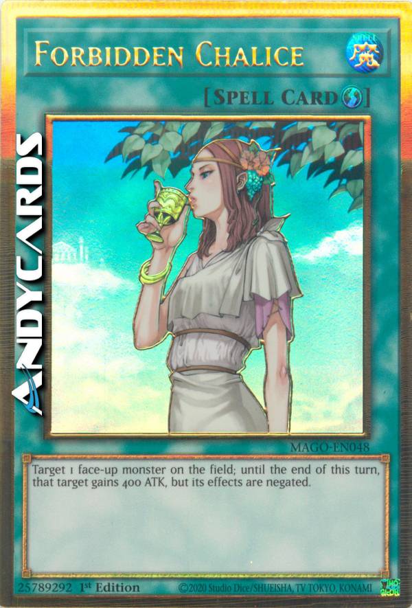 FORBIDDEN CHALICE | AndyCards Srl