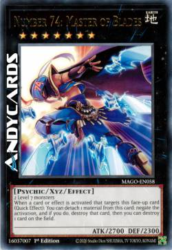 NUMERO 74: MAESTRO DELLE LAME