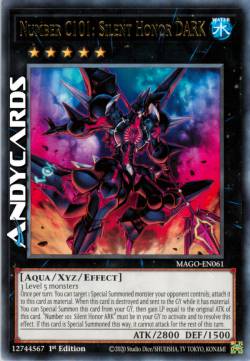 NUMERO C101: OSCURITA' ONORE SILENTE