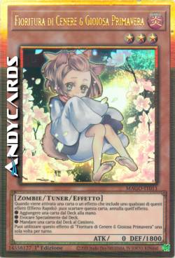 FIORITURA DI CENERE & GIOIOSA PRIMAVERA