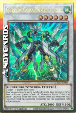 GUERRIERO CARICA POLVERE DI STELLE