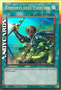 RINFORZI DELL'ESERCITO