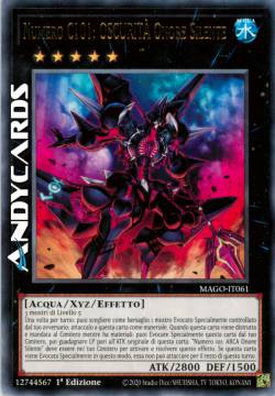 NUMERO C101: OSCURITA' ONORE SILENTE