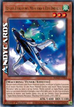 BESTIA FANTASMA MECCANICA BLU IMPALA