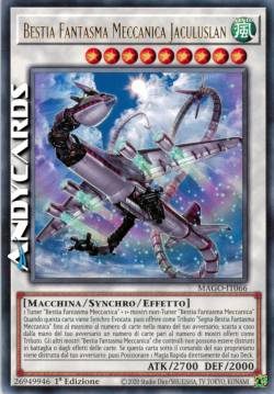 BESTIA FANTASMA MECCANICA JACULUSLAN
