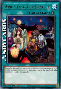 ARRESTATO PER SBAGLIO