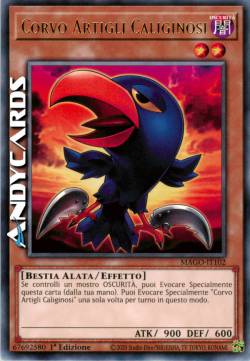 CORVO ARTIGLI CALIGINOSI