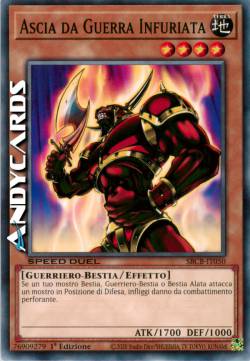 ASCIA DA GUERRA INFURIATA