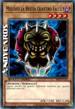 MELCHID LA BESTIA QUATTRO FACCE