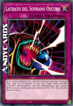 LATRATO DEL SOVRANO OSCURO