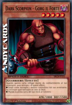 DARK SCORPION - GORG IL FORTE