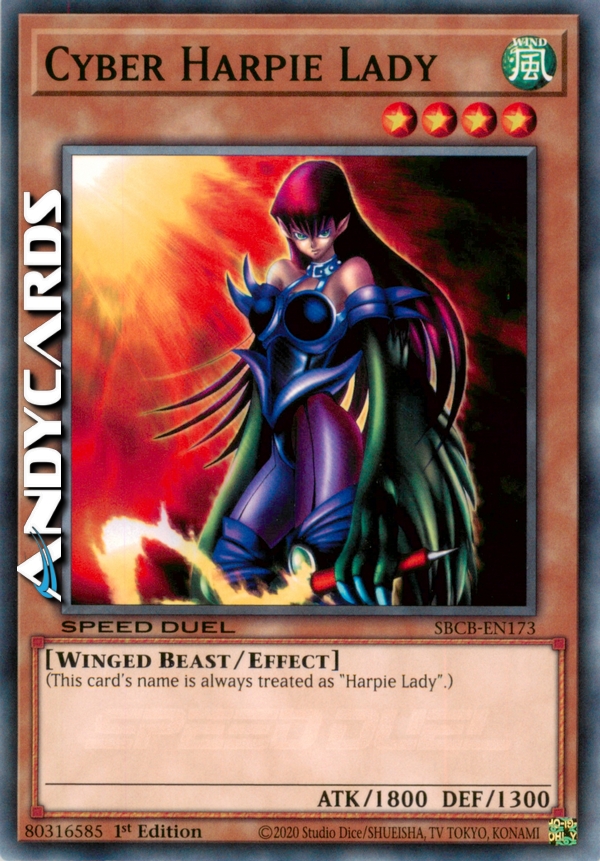 Cyber Lady Arpia ☻ Comune☻ LCJW IT096 ☻ YUGIOH ANDYCARDS