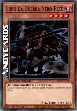 LUPO DA GUERRA NERO-PECE