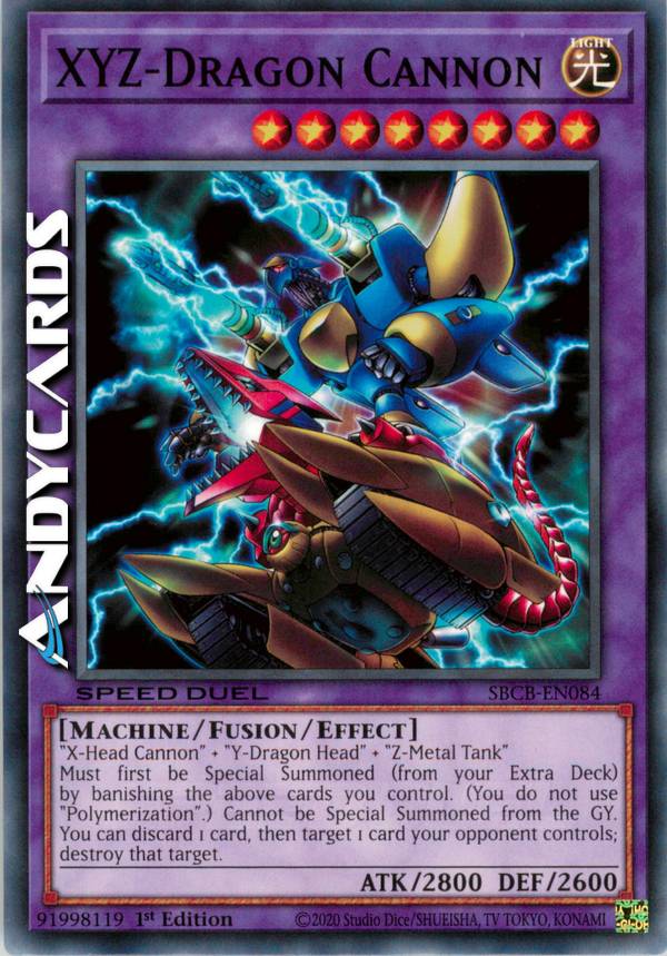 XYZ-DRAGON CANNON | AndyCards Srl