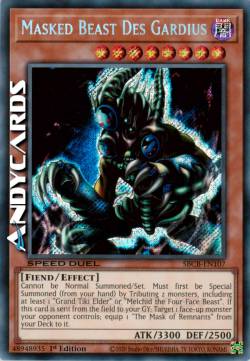 MASKED BEAST DES GARDIUS