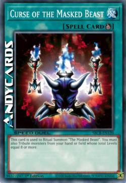 MALEDIZIONE DELLA BESTIA MASCHERATA