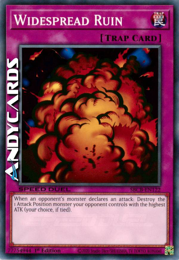 WIDESPREAD RUIN | AndyCards Srl
