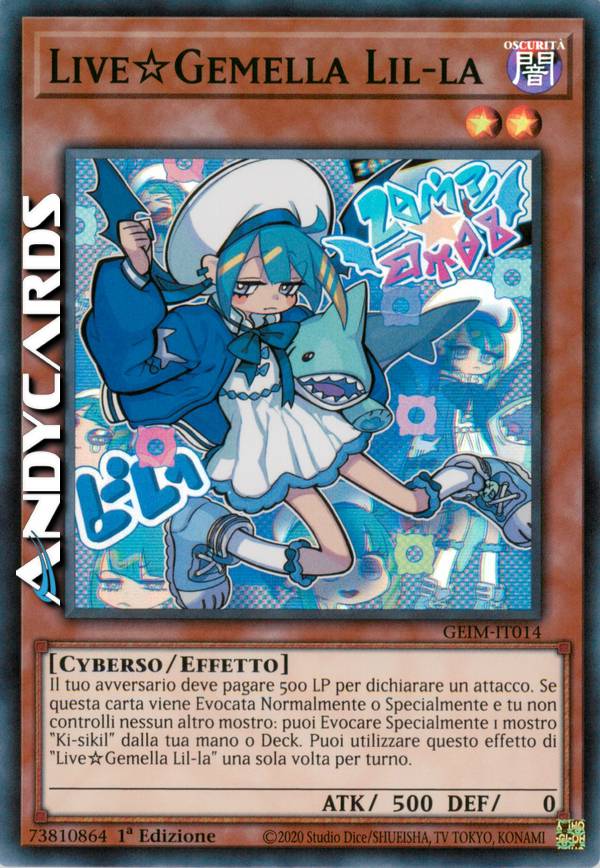 LIVE☆TWIN LIL-LA | AndyCards Srl