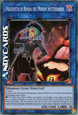 POLIZIOTTA DI RONDA DEL MONDO SOTTERRANEO