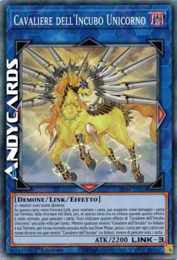CAVALIERE DELL'INCUBO UNICORNO