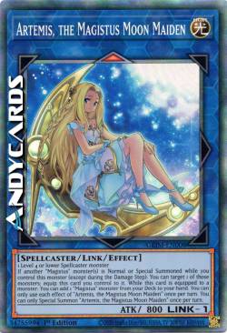 ARTEMIS, LA MAGISTUS FANCIULLA DELLA LUNA