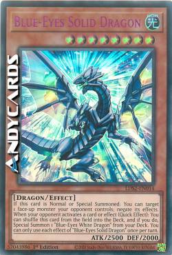 DRAGO SOLIDO OCCHI BLU