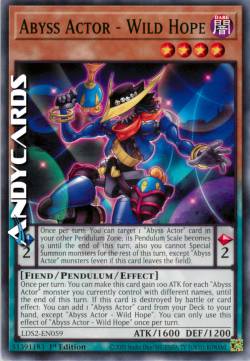 ATTORE DELL'ABISSO - SPERANZA SELVAGGIA