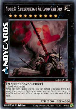 NUMERO 81: CANNONE FERROVIARIO SUPERCORAZZATO SUPER DORA