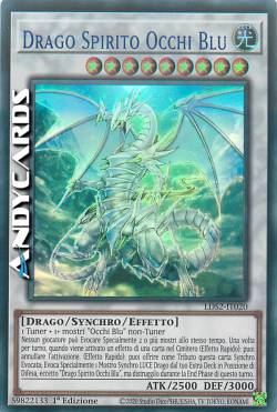 DRAGO SPIRITO OCCHI BLU