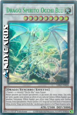 DRAGO SPIRITO OCCHI BLU