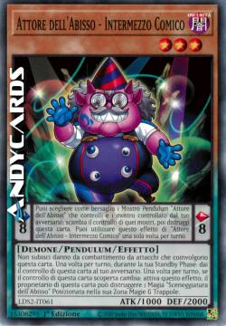 ATTORE DELL'ABISSO - INTERMEZZO COMICO