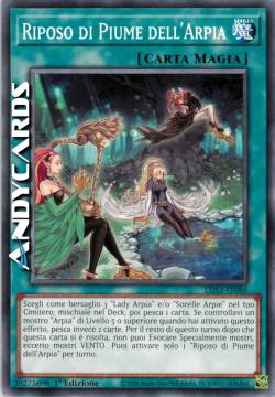 RIPOSO DI PIUME DELL'ARPIA