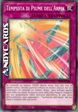 TEMPESTA DI PIUME DELL'ARPIA