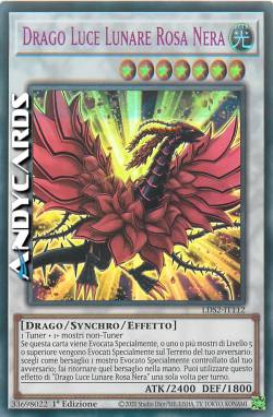 DRAGO LUCE LUNARE ROSA NERA
