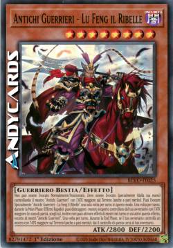 ANTICHI GUERRIERI - LU FENG IL RIBELLE