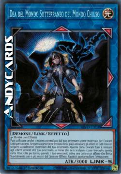 DEA DEL MONDO SOTTERRANEO DEL MONDO CHIUSO