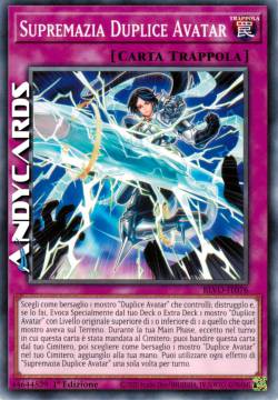 SUPREMAZIA DUPLICE AVATAR