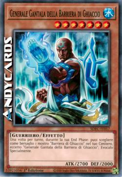 GENERALE GANTALA DELLA BARRIERA DI GHIACCIO